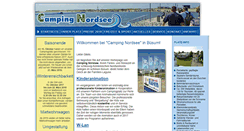 Desktop Screenshot of camping-nordsee-buesum.de